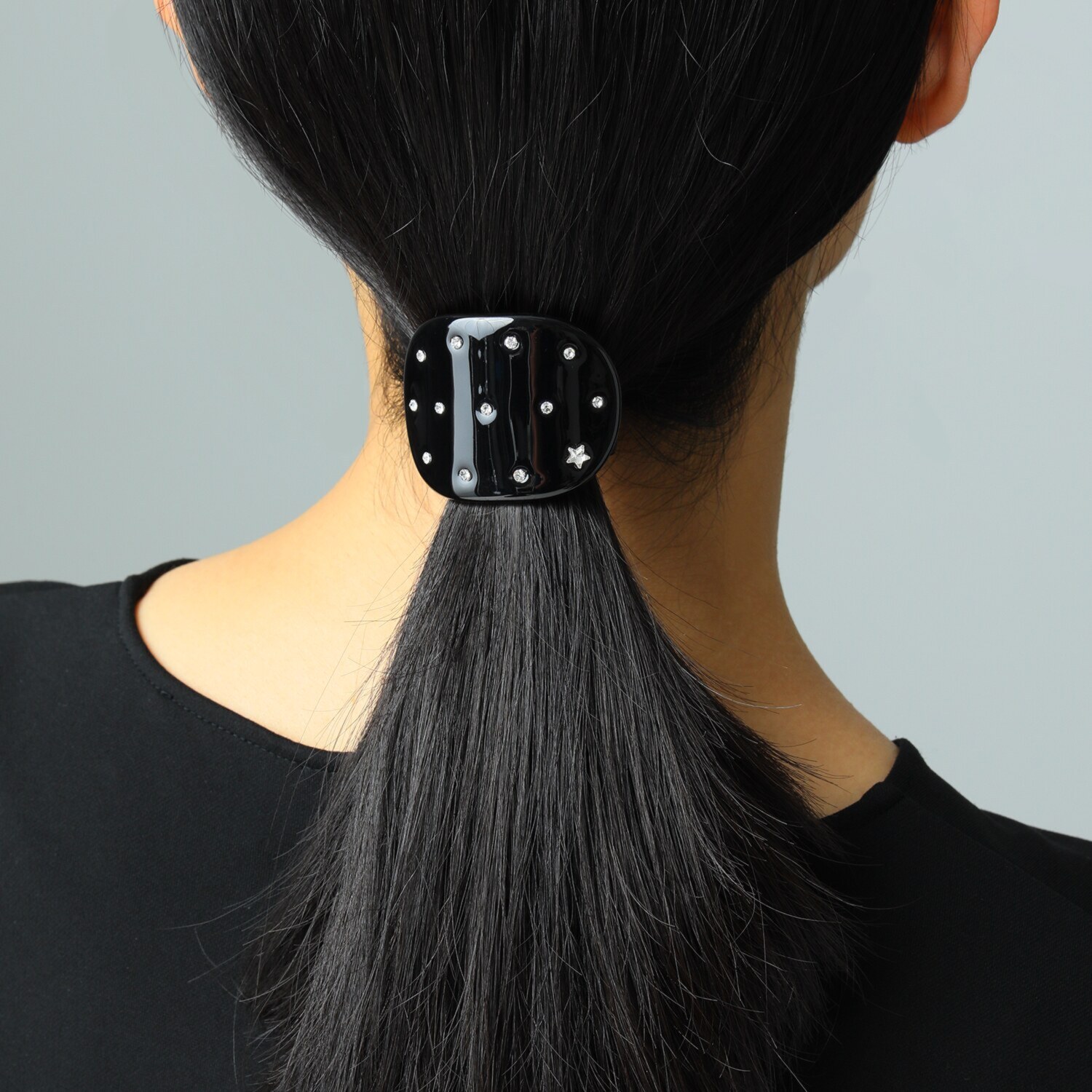 エアリーフェアリー キラキラ エトワールデザイン ゴムポニー＆ バレッタセット