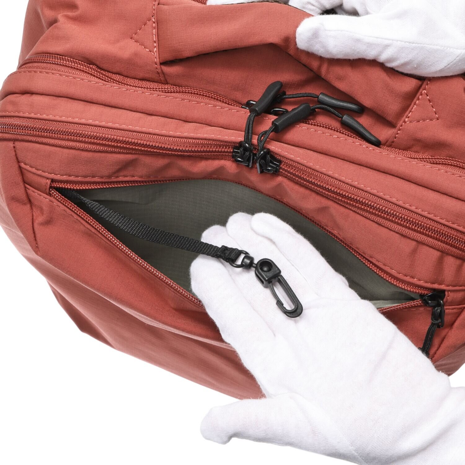 カバッグ はっ水 ガバッと開く キャリーケース感覚！ 時短リュック