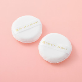 チェンジ クリスタルジェミー フェイス＆ ボディパウダーＵＶ用 オリジナルパフ ２個セット