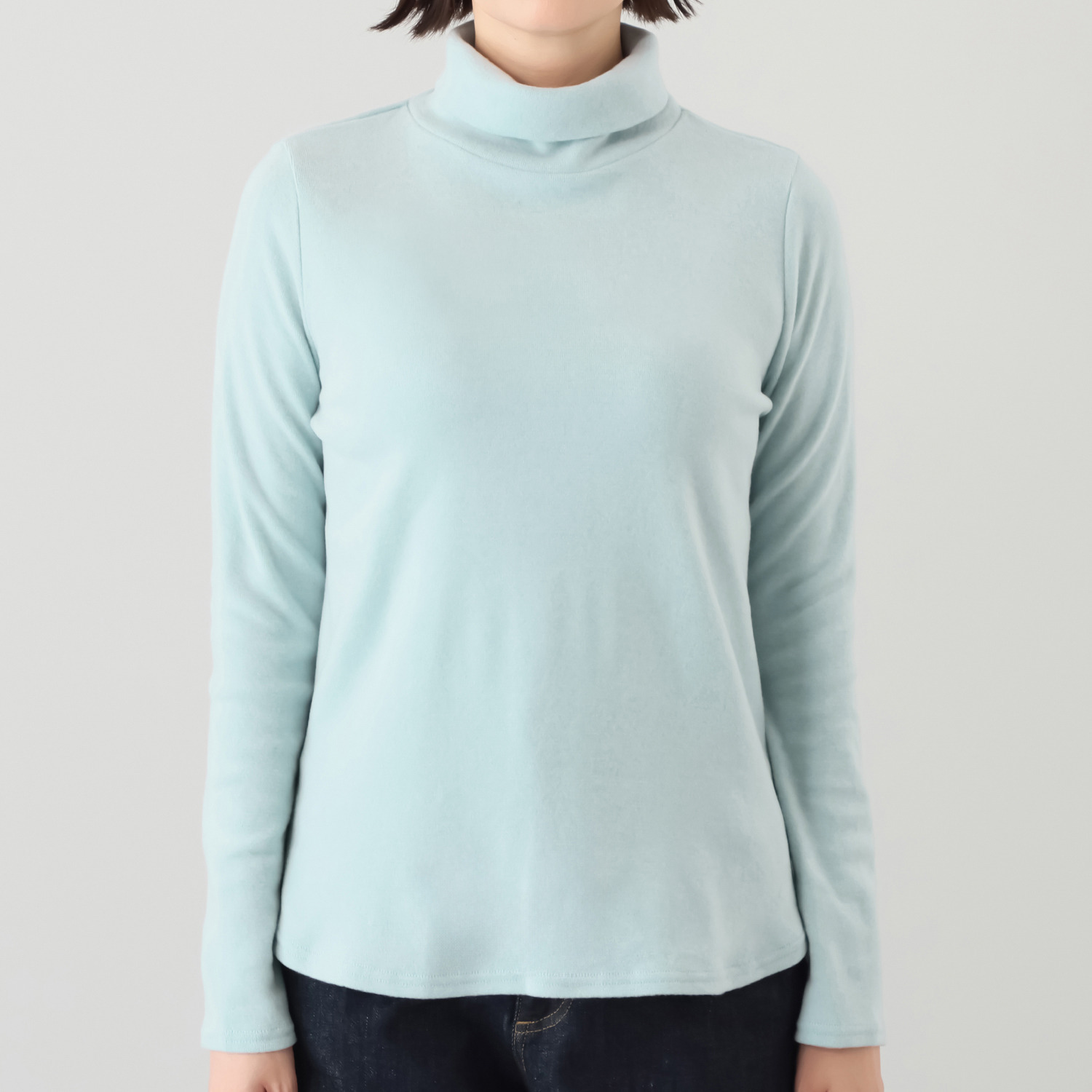 シロヤイチガントウキョウ セルウォーム ストレッチ タートルプルオーバー