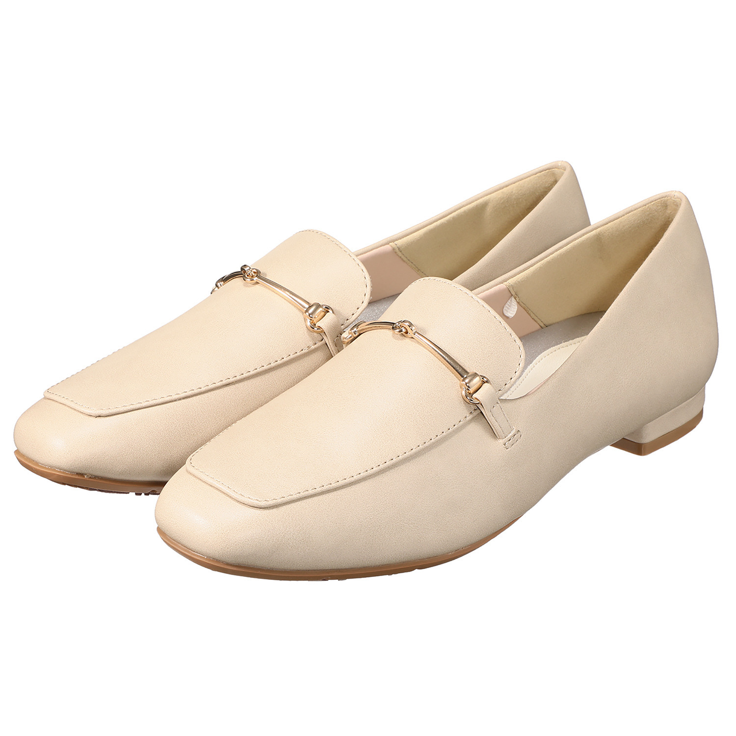 アキュアーズ ゆとり設計で柔らか＆快適 母趾に優しい ビットローファー