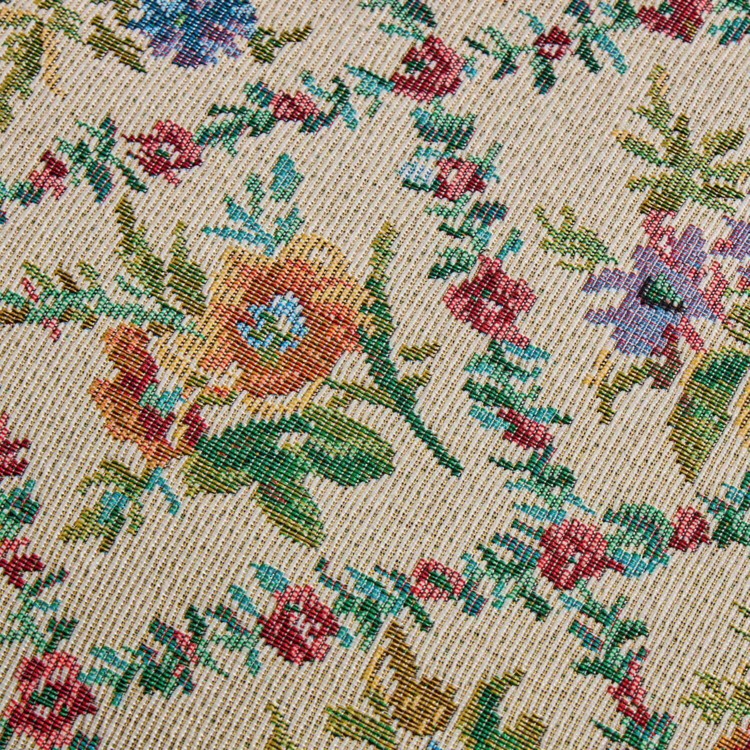 リバーシブル ゴブラン織クッション ２色組