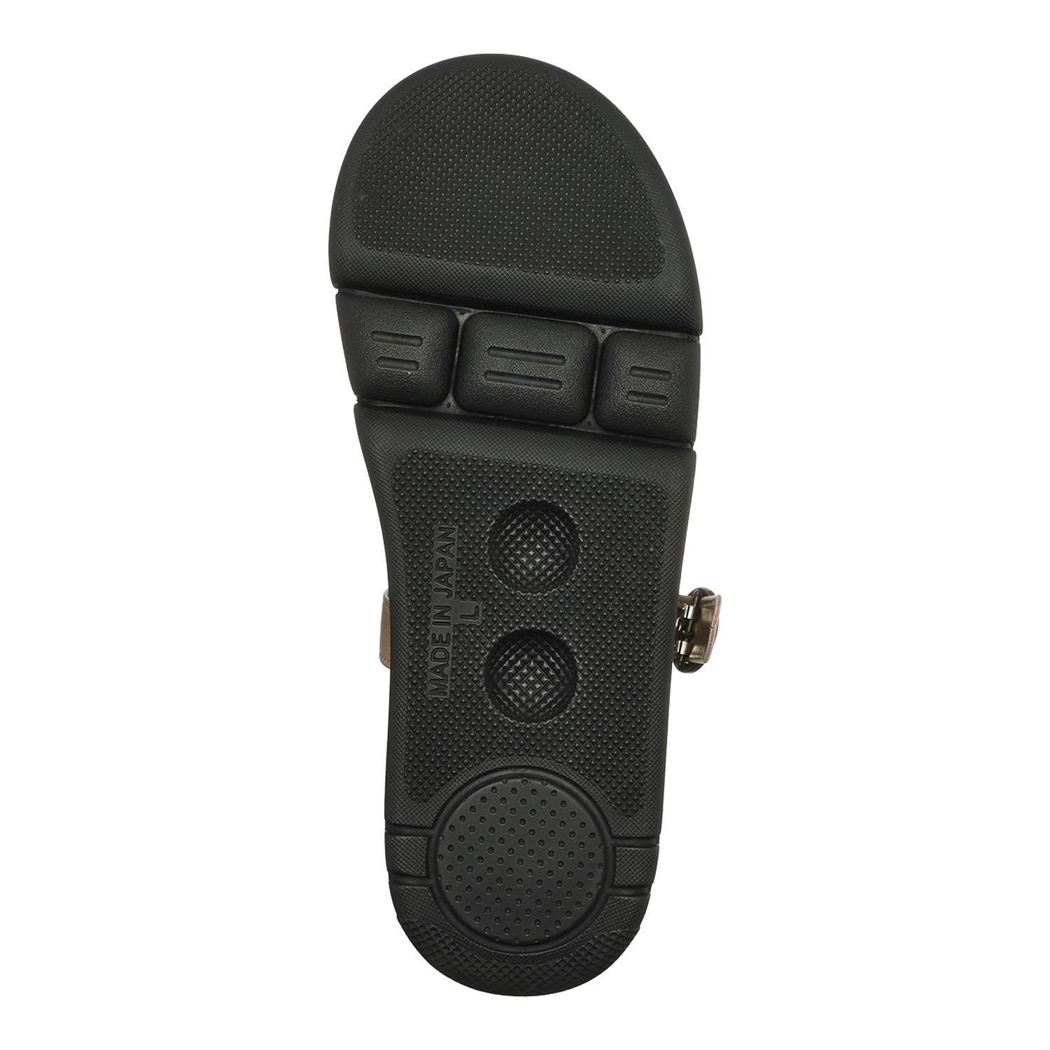 リゲッタ 日本製 アーチサポート ルーペインソール 厚底軽量 ストラップパンプス