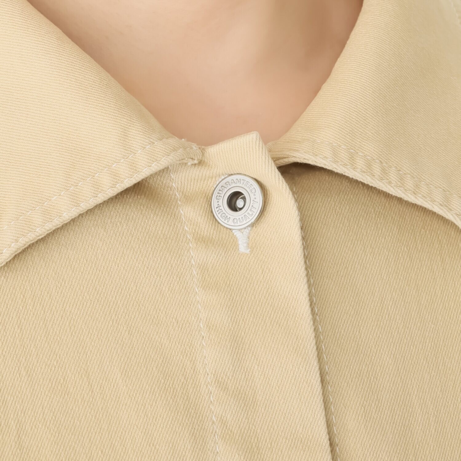 イシカワラボ★ヒトミ ストレッチデニム ニットスリーブアクセント Ｇジャン風ジャケット