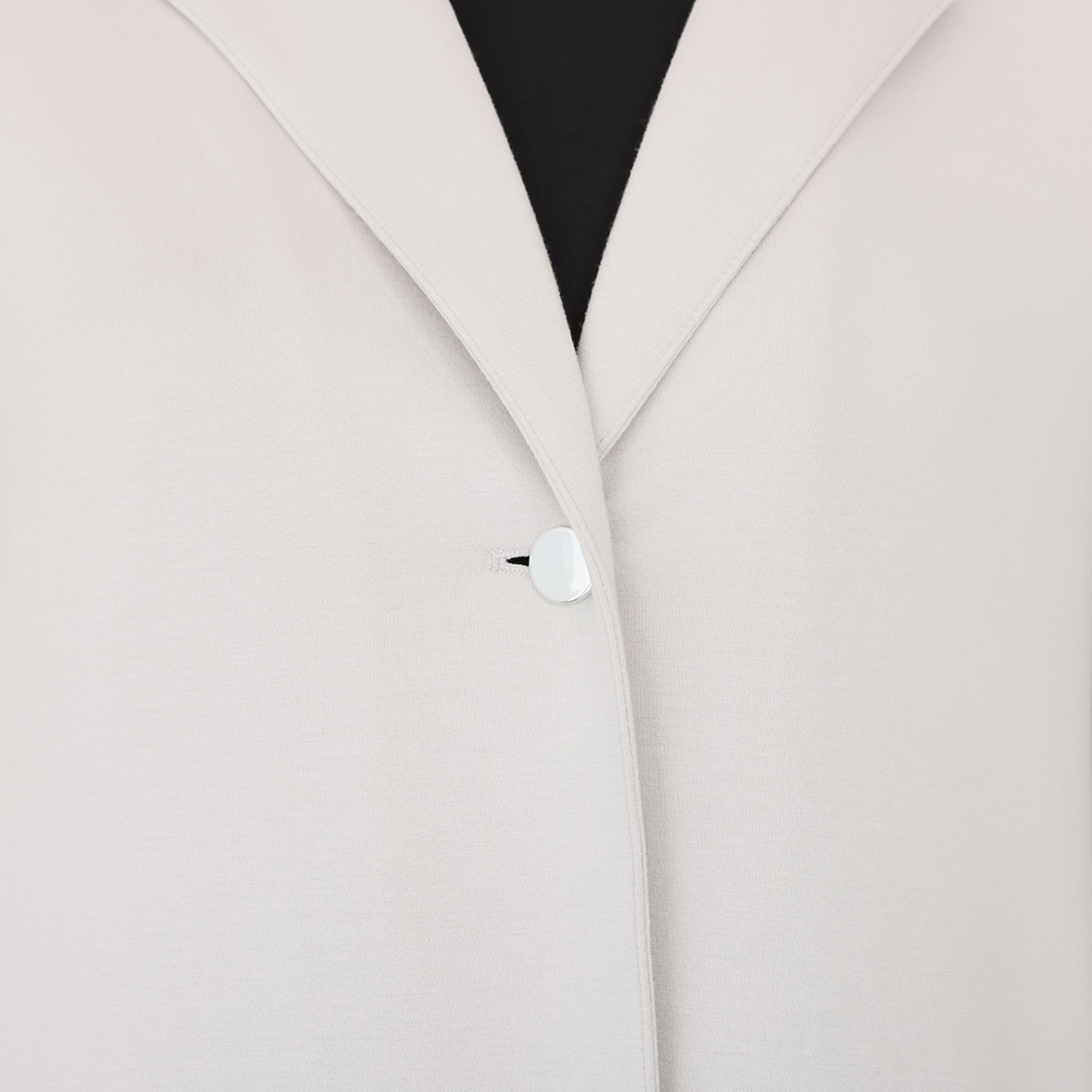 イシカワラボ★ヒトミ 異素材切替 バックフレアーデザイン テーラードジレ