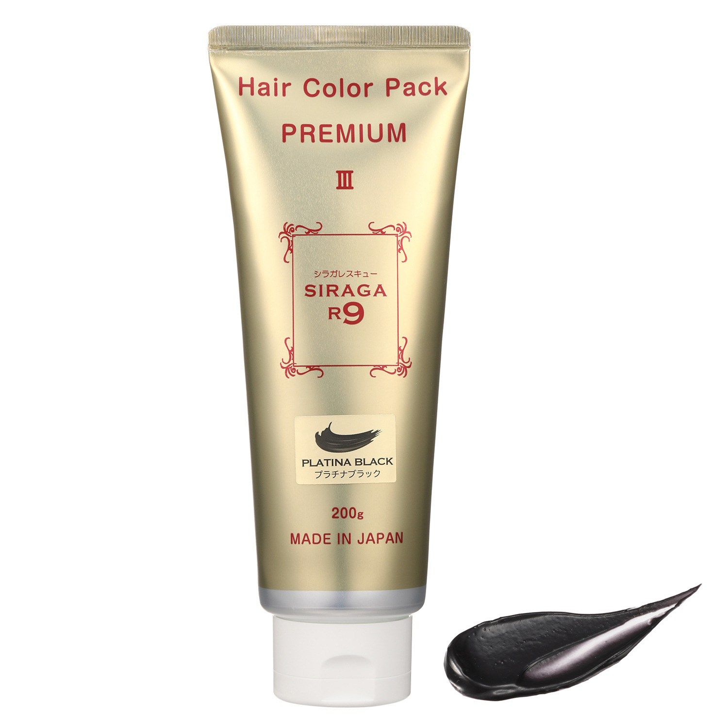 色持ちを追求！大人艶髪へ シラガレスキュー ヘアカラーパック プレミアムＩＩＩ ３本特別セット 