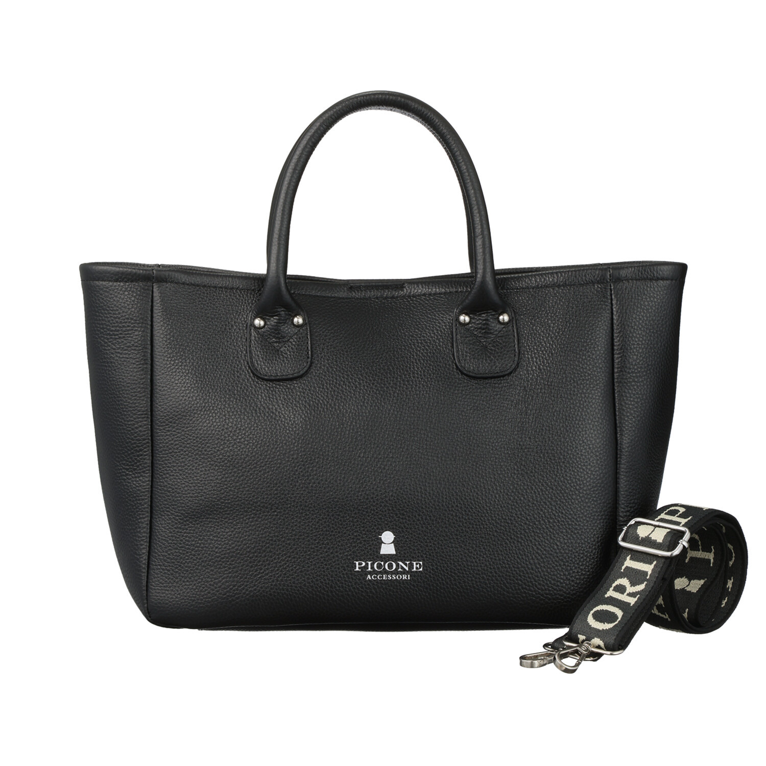 ピッコーネ アッチェッソーリ 牛革 軽量２ウェイトートバッグ