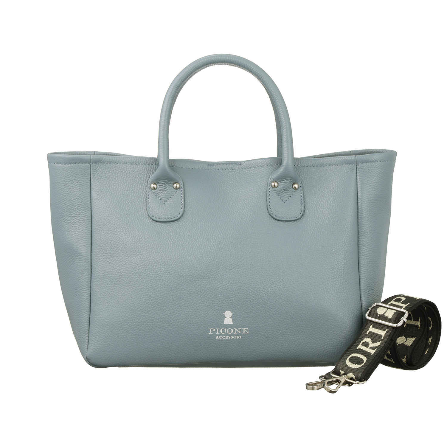 ピッコーネ アッチェッソーリ 牛革 軽量２ウェイトートバッグ