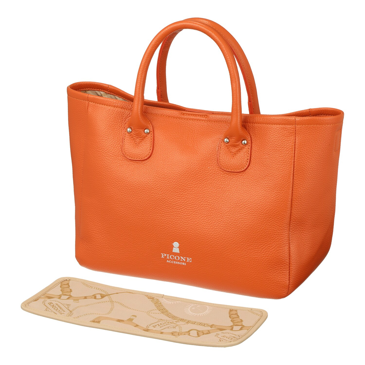 ピッコーネ アッチェッソーリ 牛革 軽量２ウェイトートバッグ