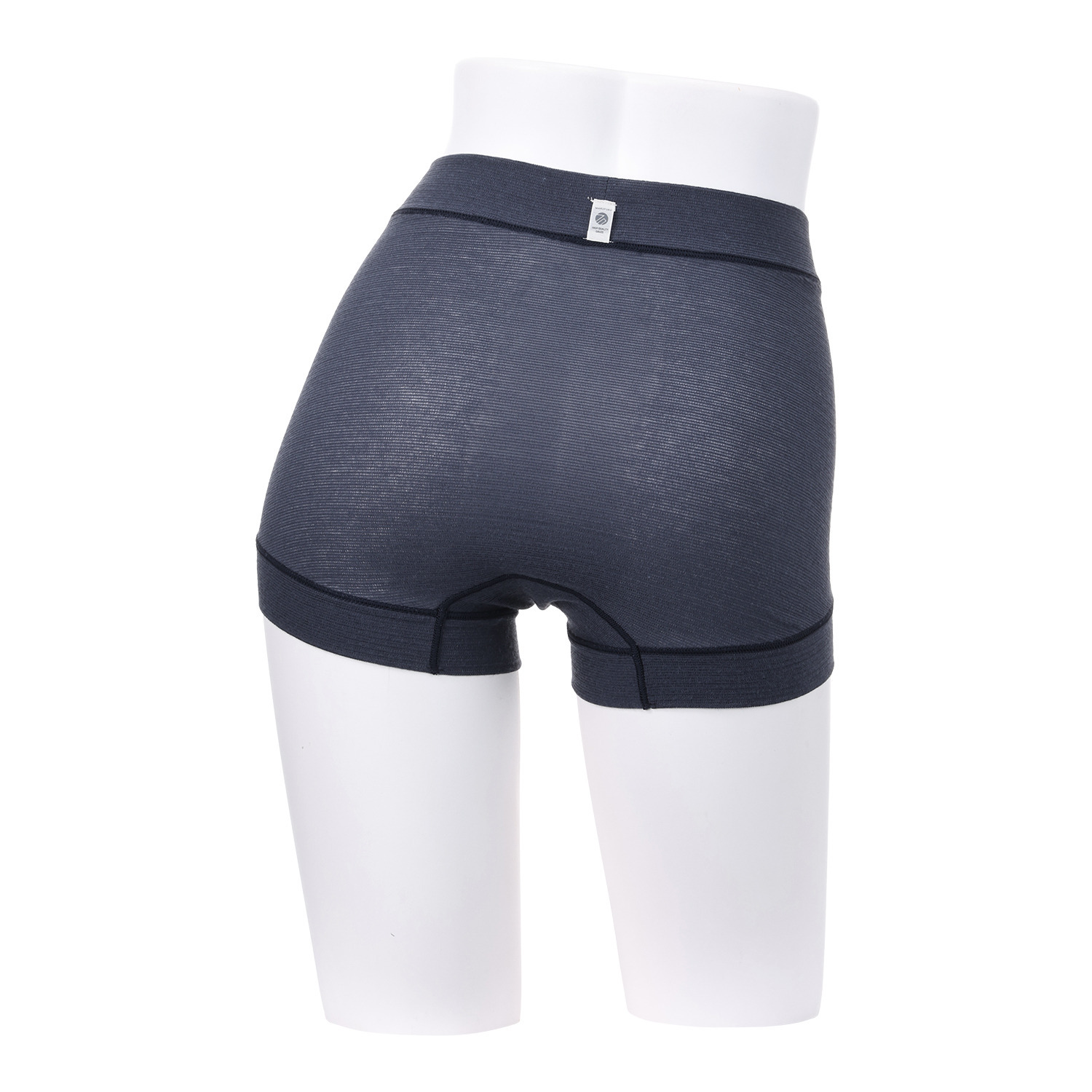 丸福ガーゼ 吸水速乾・抗菌防臭 綿モダール混 レーシー極らく 一分丈ショーツ２枚セット