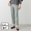 ピーツー ナイロン混ハイストレッチ ストレートパンツ ＜股下６４ｃｍ＞