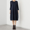 ダジュール 裾切替 コクーンワンピース