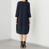 ダジュール 裾切替 コクーンワンピース