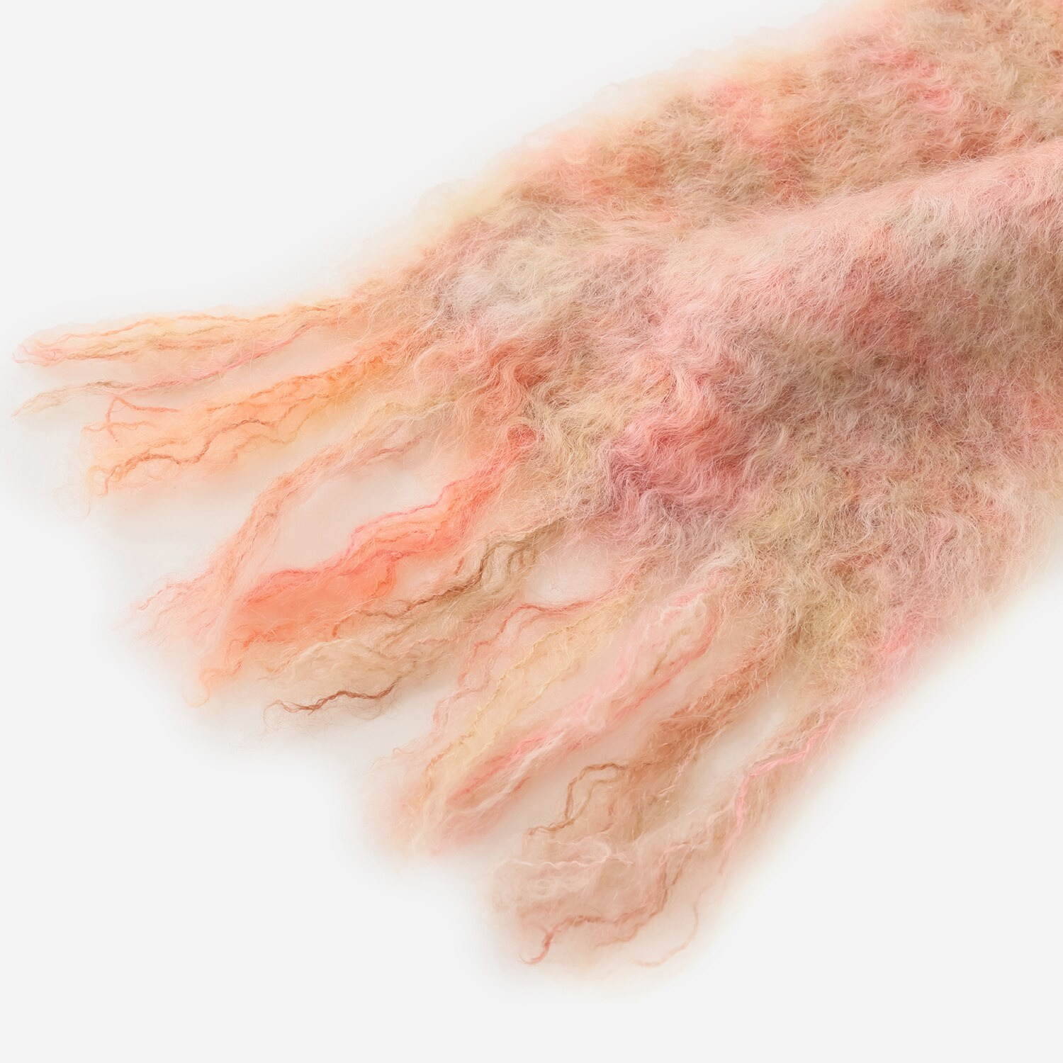 アデルズ　モヘヤ 南アフリカ製 キッドモヘヤ混 ふわふわエアリーマフラー