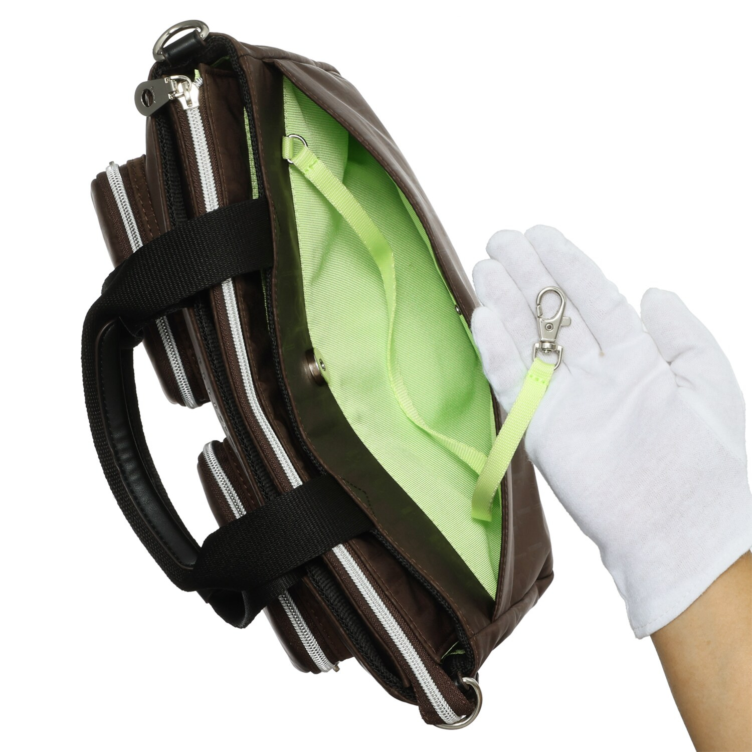 ＥＬＬＥ　ＳＰＯＲＴ 軽量　はっ水 ヒートエンボスナイロン ２ウェイトートバッグ