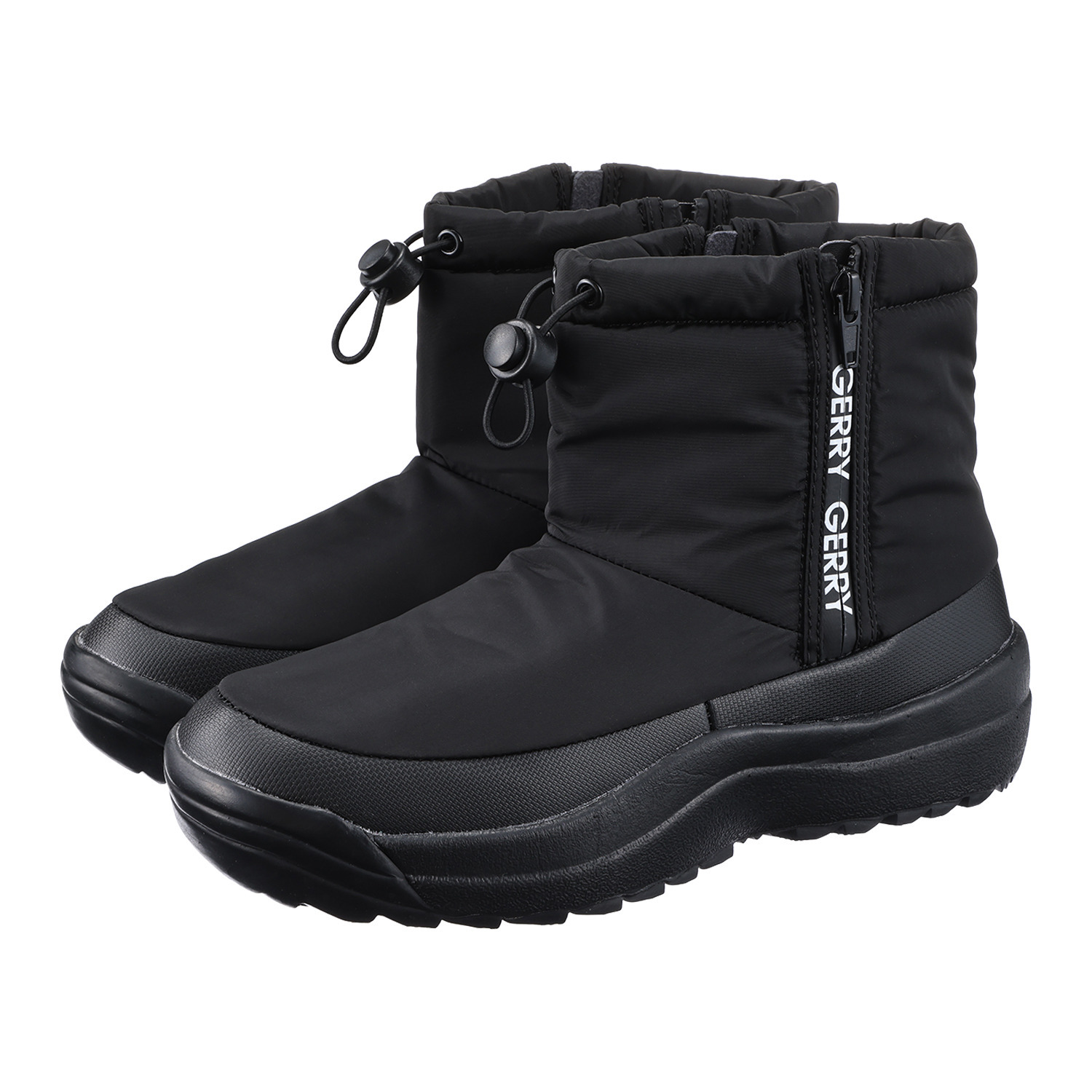 ＧＥＲＲＹ 防水・はっ水 Ｗファスナーになった！ スパイク付ショートブーツ