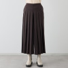 ミニマライズプラス 格好良く揺れ動く フロントプリーツパンツ