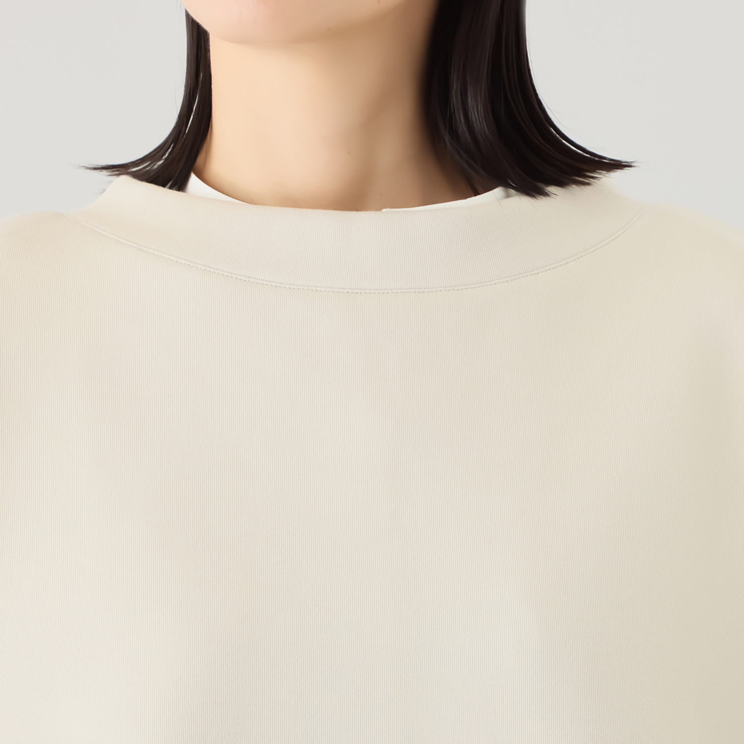 ヨーコモリモト スタッズアクセント ２ウェイデザイン プルオーバーベスト