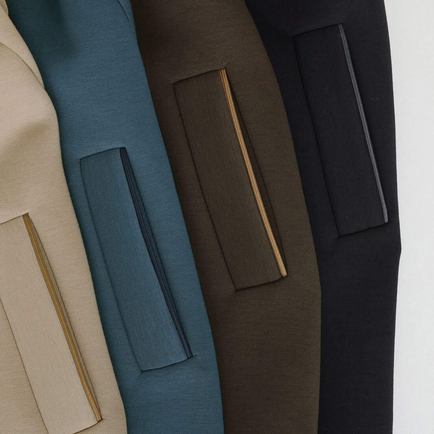 アンリック　オー　ブルー ソフトダンボール スタイリッシュ ステンカラーコート