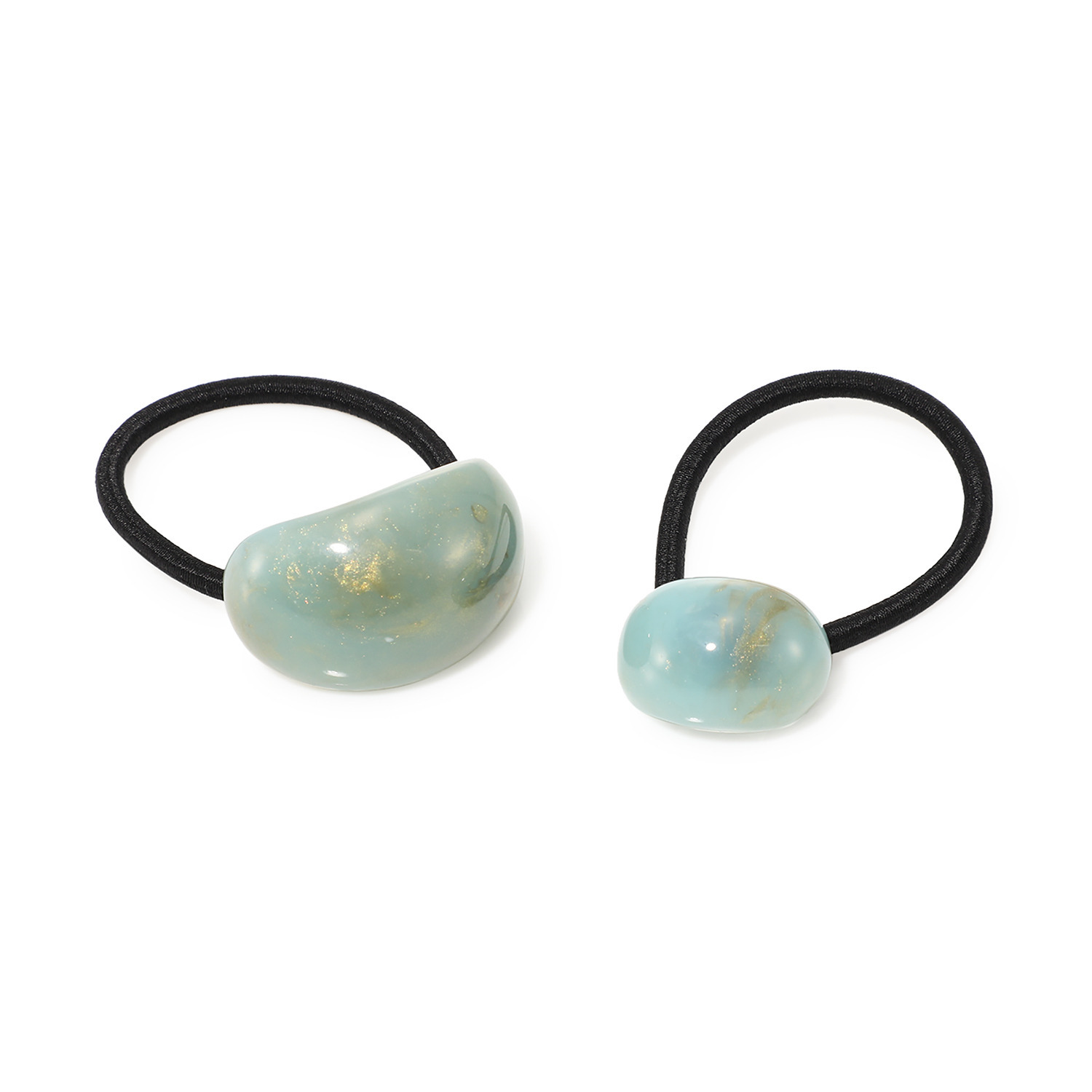 ギンカウィンカ マーブルヘアゴム ２個セット