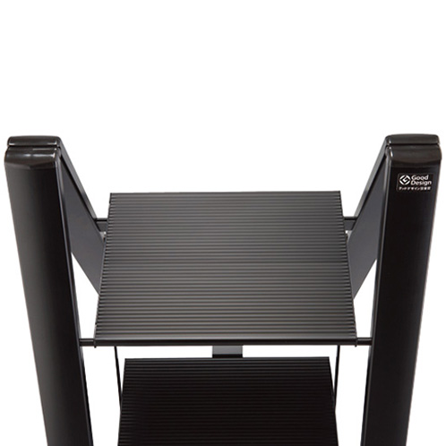 創業７０周年の 国内老舗メーカー発！ 幅広ステップなのに すっきり畳める スリムステップ３段