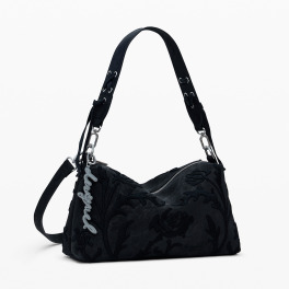 デシグアル 立体お花刺しゅう ２ウェイショルダーバッグ