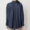 ダジュール 刺しゅうデニムブラウス