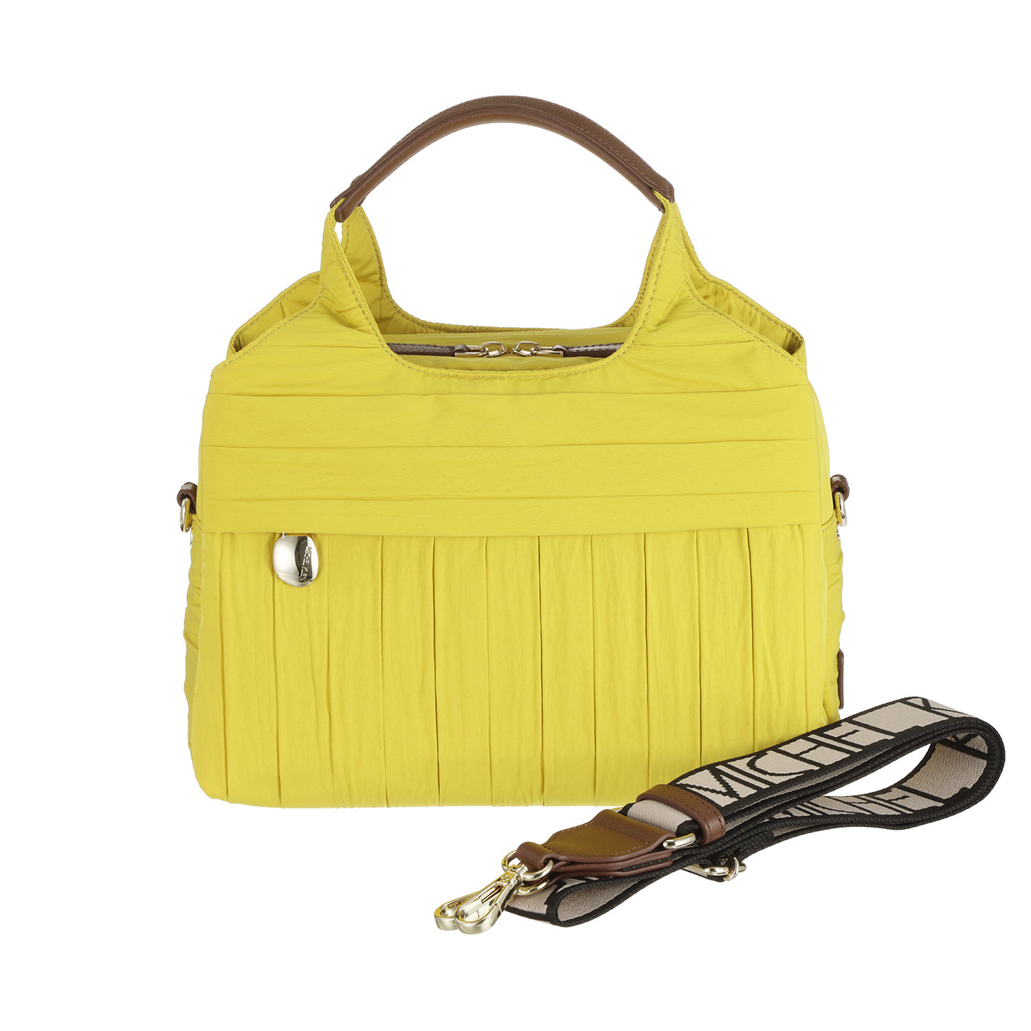 ミッシェル　クラン はっ水 シワプリーツ ２ウェイボストンバッグ