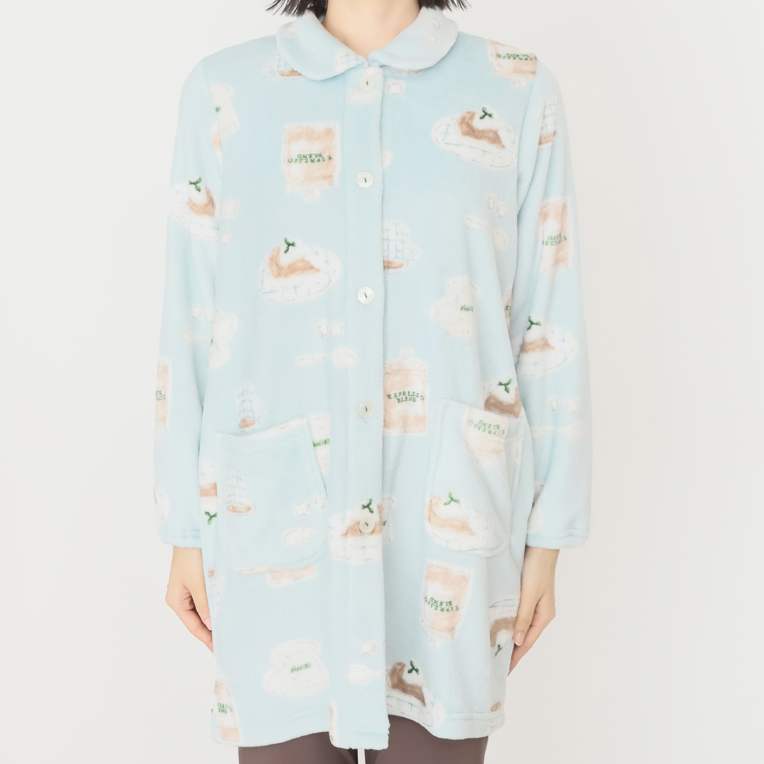 ナルエー パウダースノー あったかルームウェア 上下セット