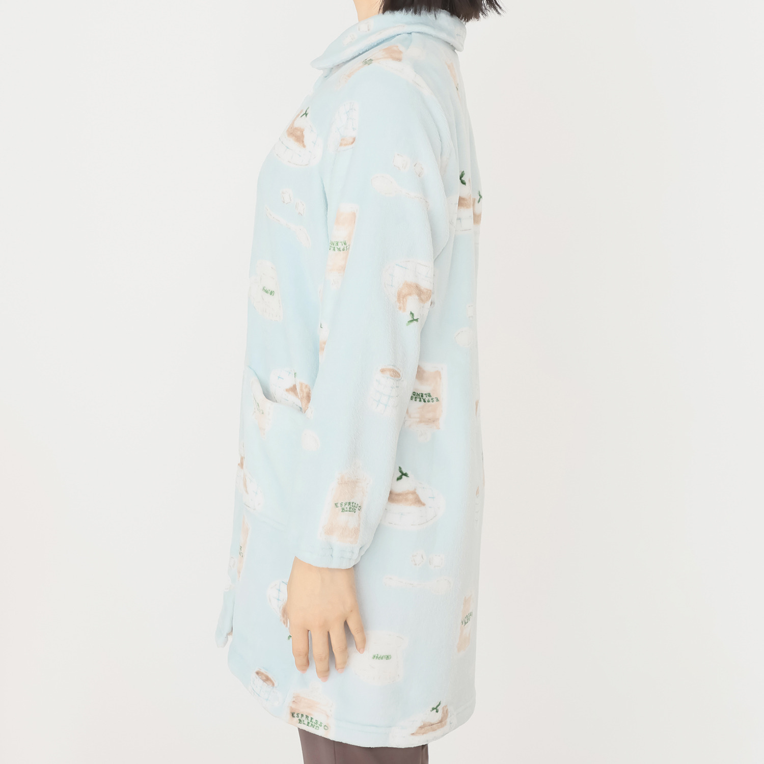 ナルエー パウダースノー あったかルームウェア 上下セット