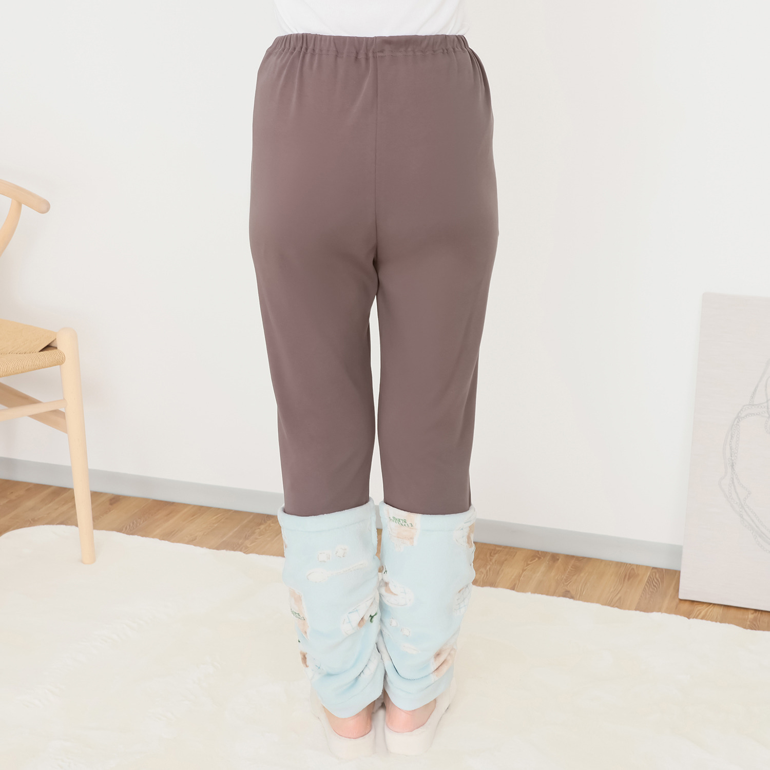 ナルエー パウダースノー あったかルームウェア 上下セット