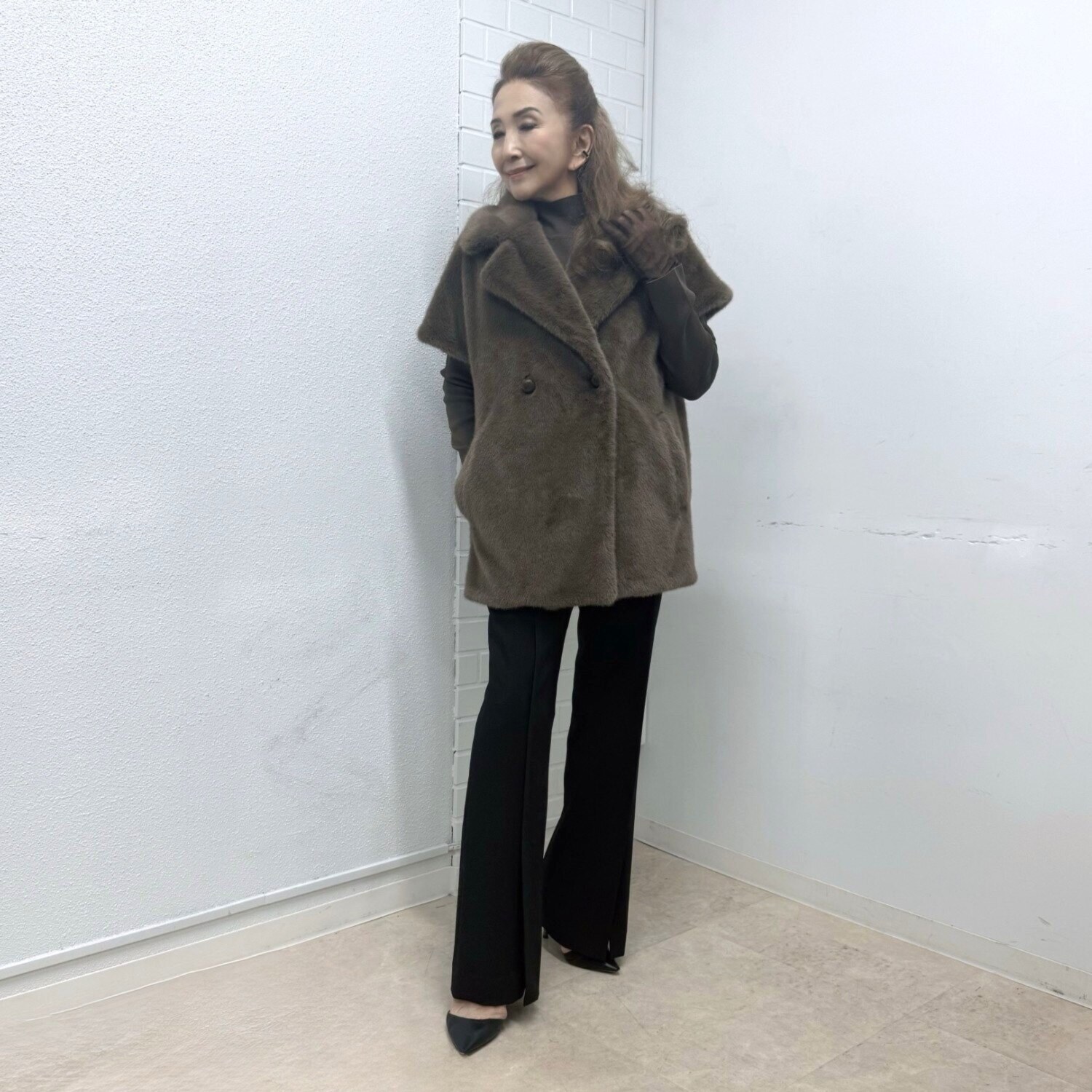 マダムヒロコ ハイネックプルオーバー