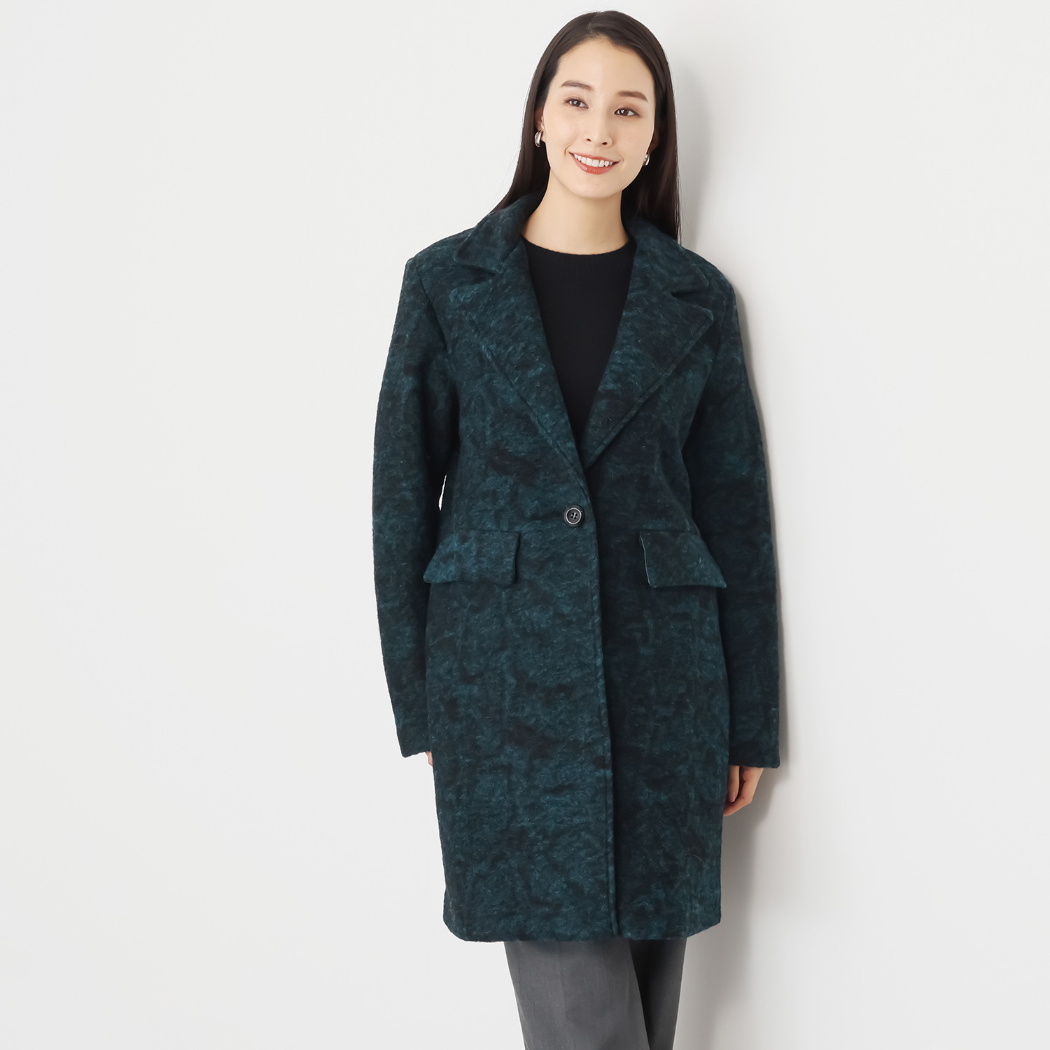 レイメイヤーズ イタリア製 アニマル柄コート