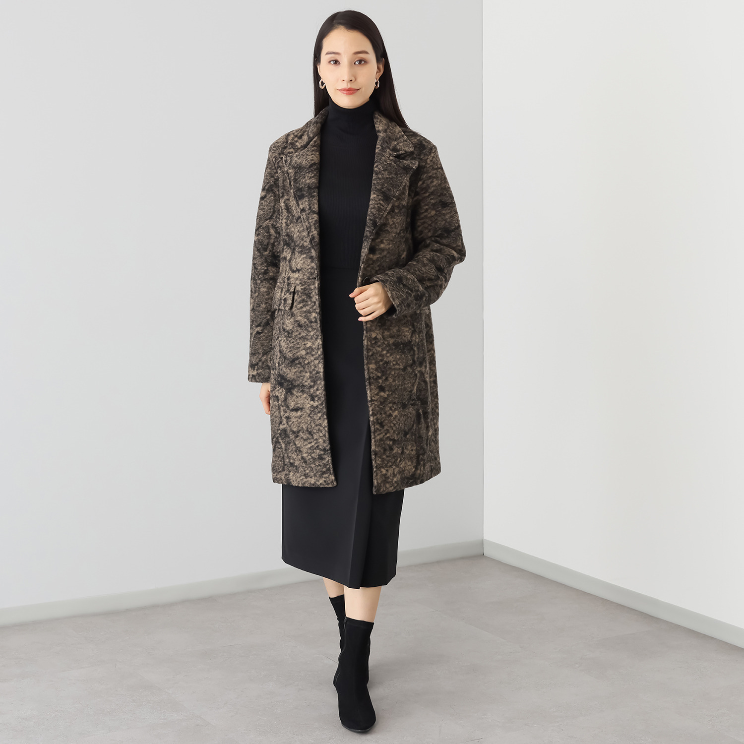 レイメイヤーズ イタリア製 アニマル柄コート