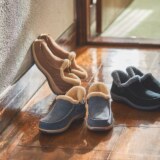 オーソフィート はっ水・防滑・着脱簡単！ 牛革スエード ショートブーツ＜ロリン＞