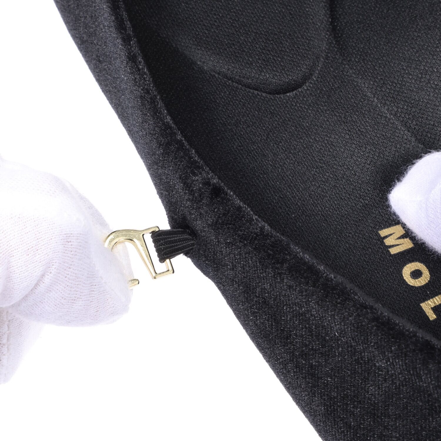 モルティ ベロア メリージェーンパンプス