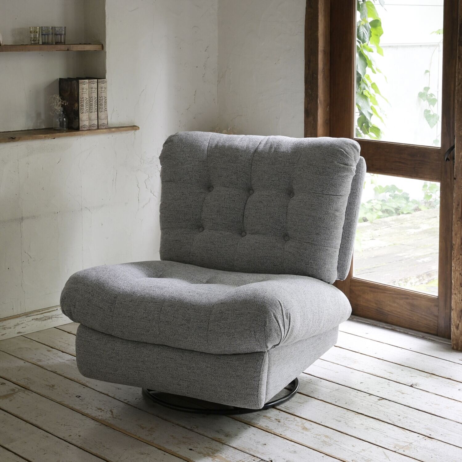 リラムーブ 電動リクライニング パーソナルスイングソファ