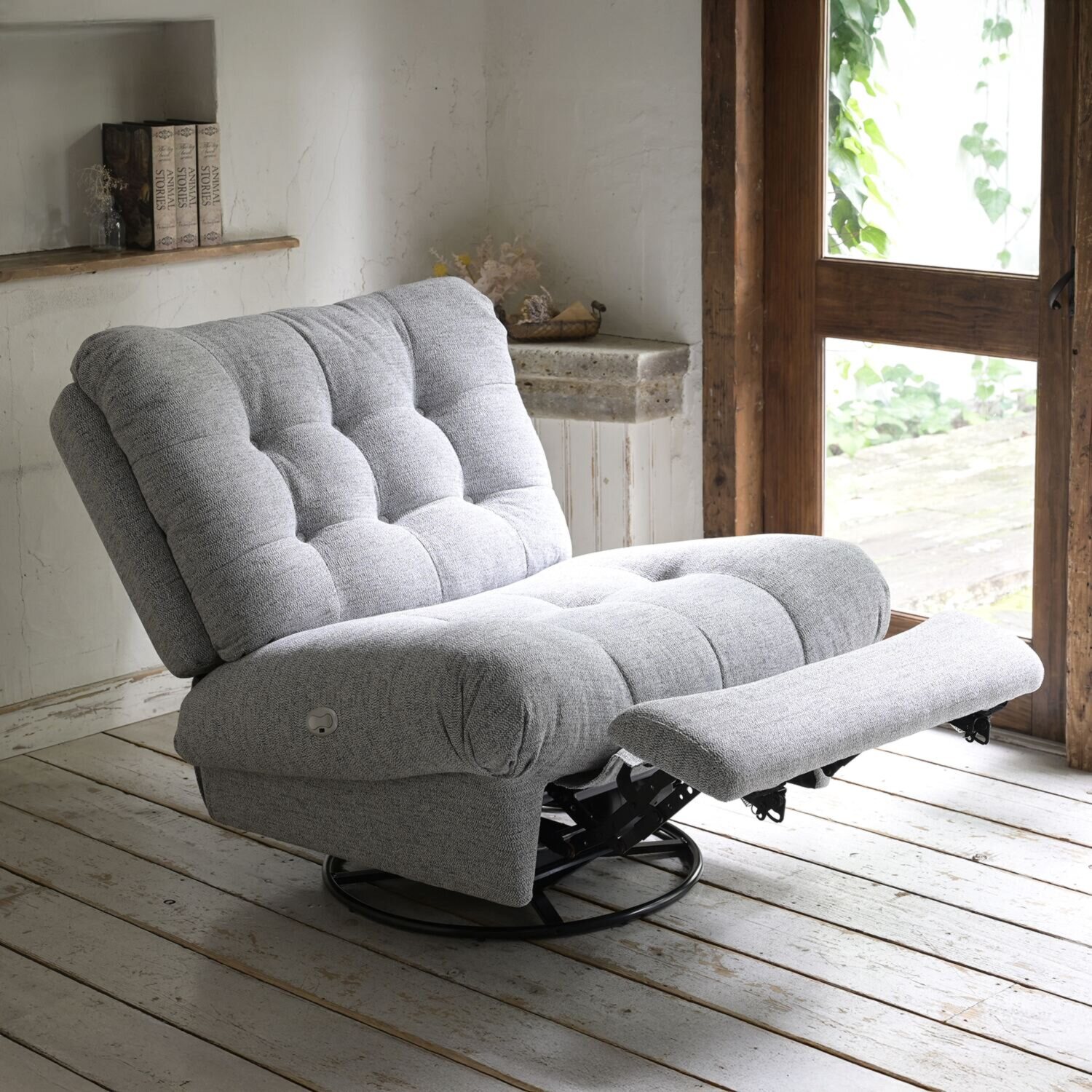 リラムーブ 電動リクライニング パーソナルスイングソファ