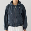 ヘブンアンドアース ヴィンテージウォッシュ デニムブルゾン