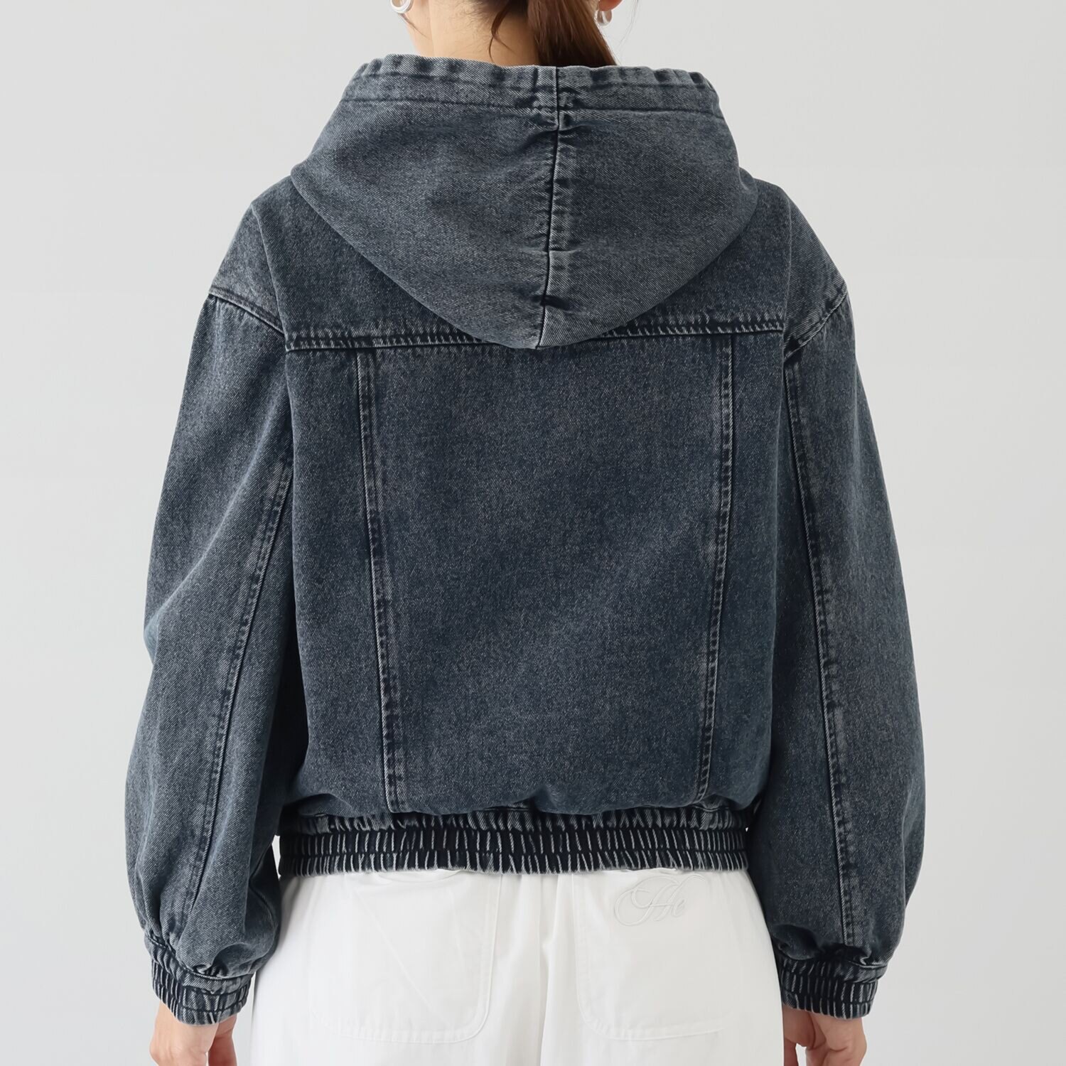 ヘブンアンドアース ヴィンテージウォッシュ デニムブルゾン