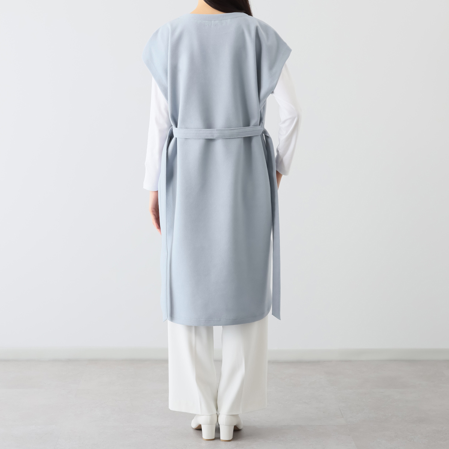 クーラム ストレッチジャージー ロングポンチョ