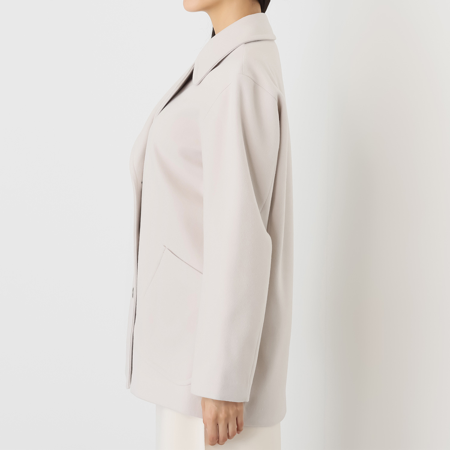 クーラム ウールレット ピーコート