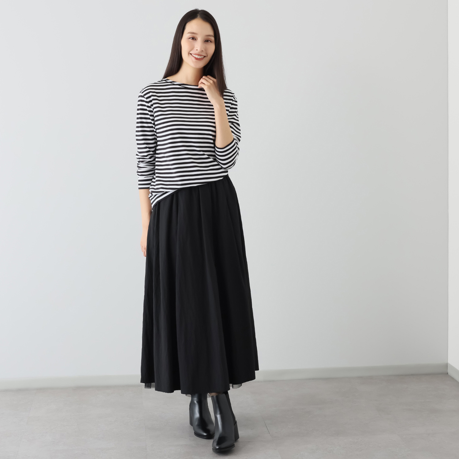 クーラム 水起毛 長袖プルオーバー