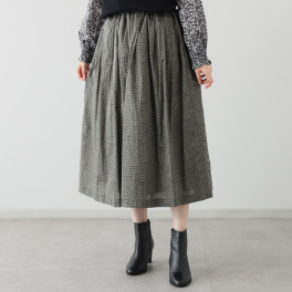 ソソット リバティプリント タナローン ミモレタックスカート
