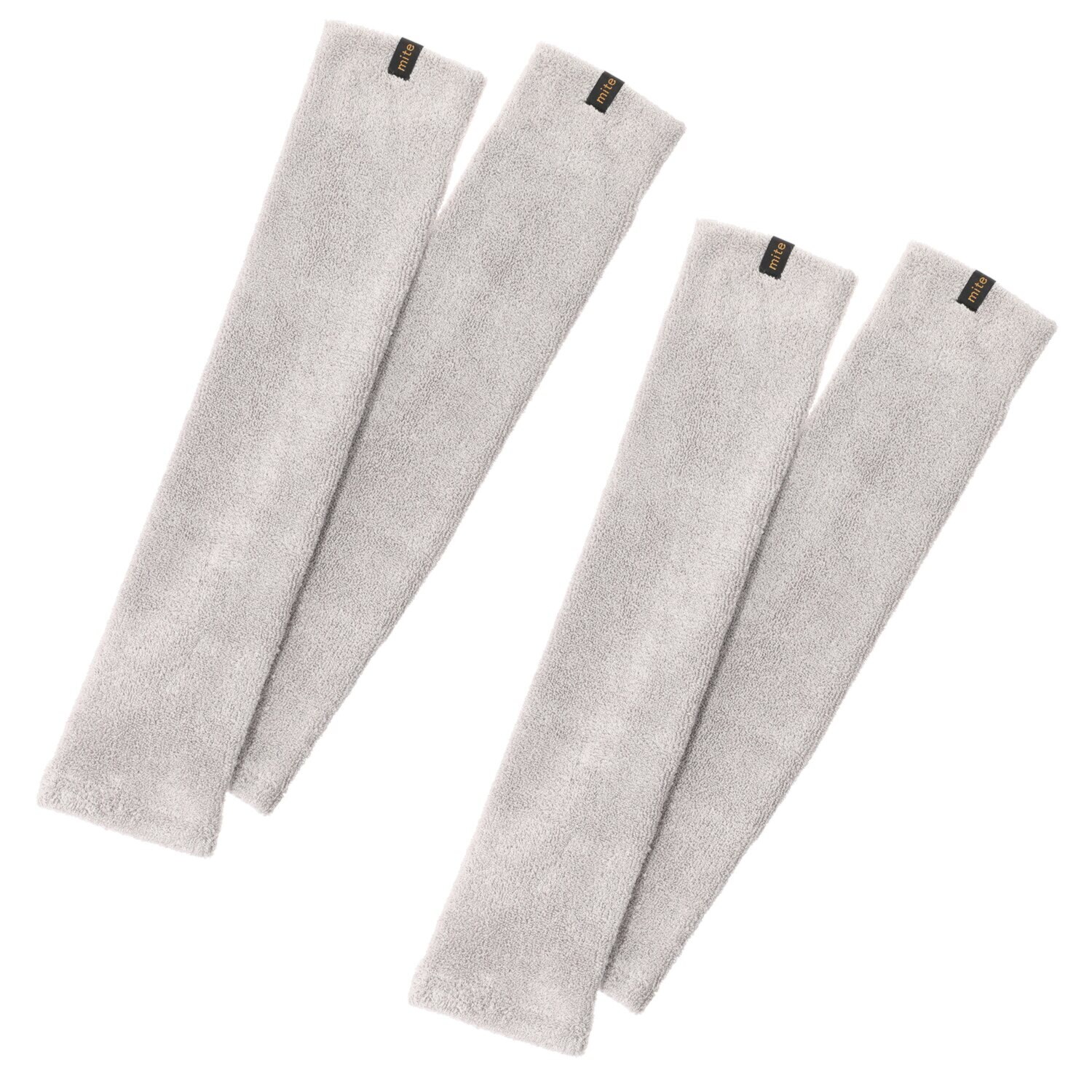 ミーテ ふっくら・しっとり 楽々フィット♪ ふくらはぎを温める 素足ガードプレミアム 同色２足組