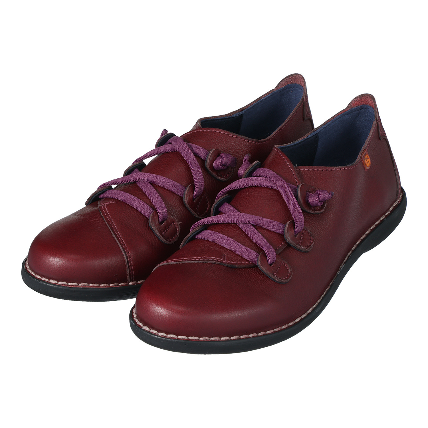 ジャングラ ＜スペイン製＞ 着脱簡単 牛革レースアップシューズ