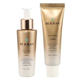 リジュラン ハリ潤い成分ｃ−ＰＤＲＮ （加水分解ＤＮＡ）配合！ デュアルエフェクト アンプル＆ アクティブクリーム 特別セット 