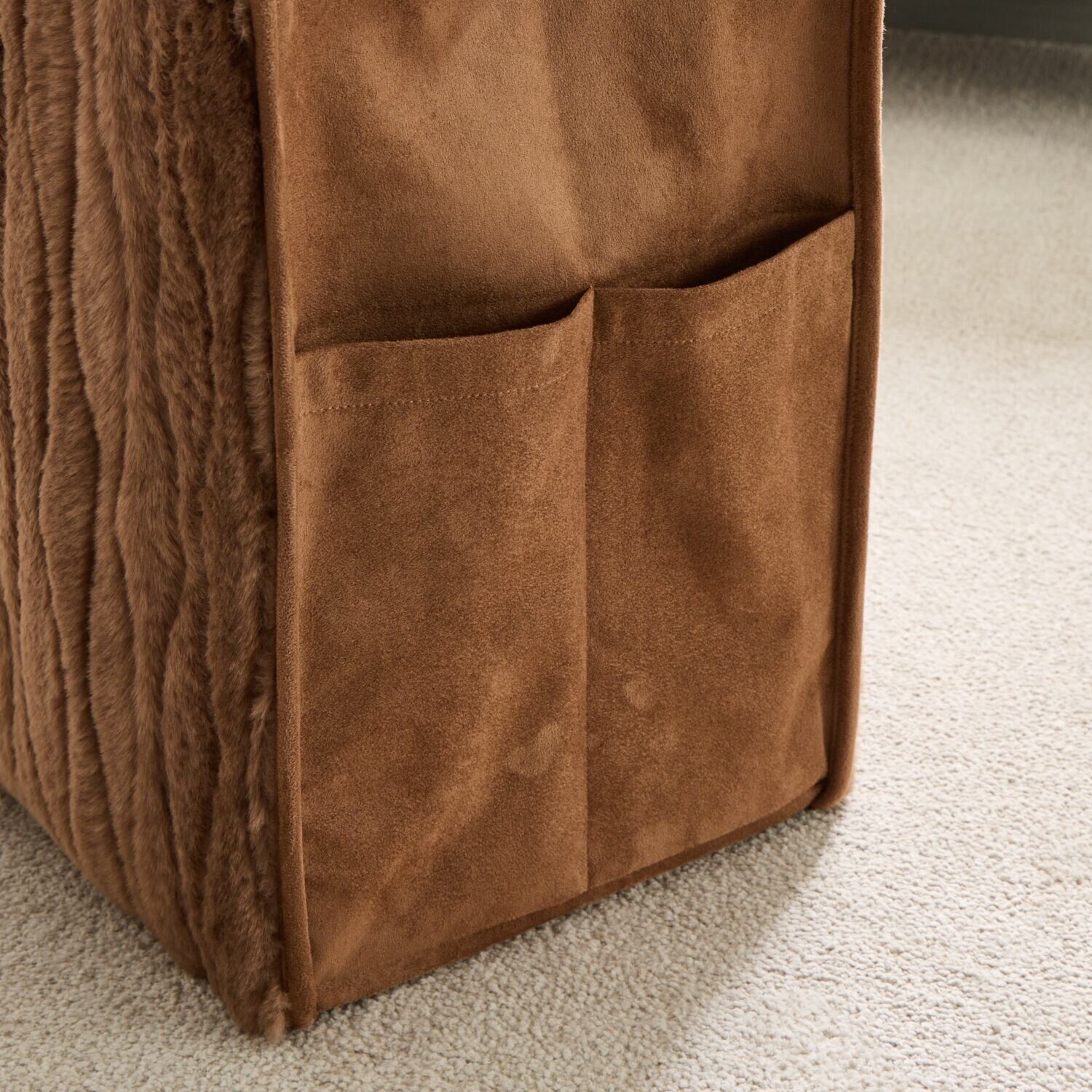 セーブルファータッチ インテリア収納バッグ ＜グラン＞