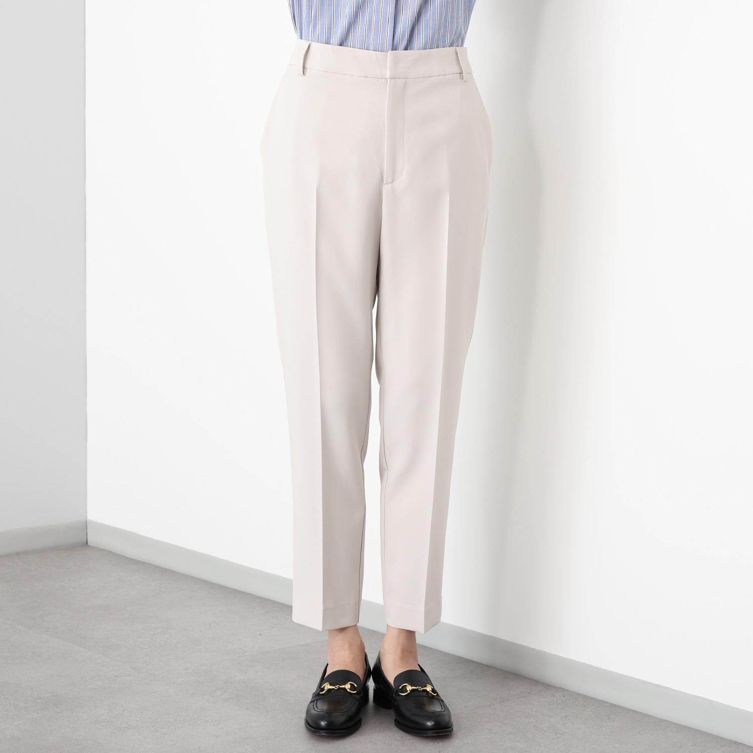 亀　恭子セレクト！ クラッサ 上品マットダブルクロス Ａラインジャケット＆ テーパードパンツ