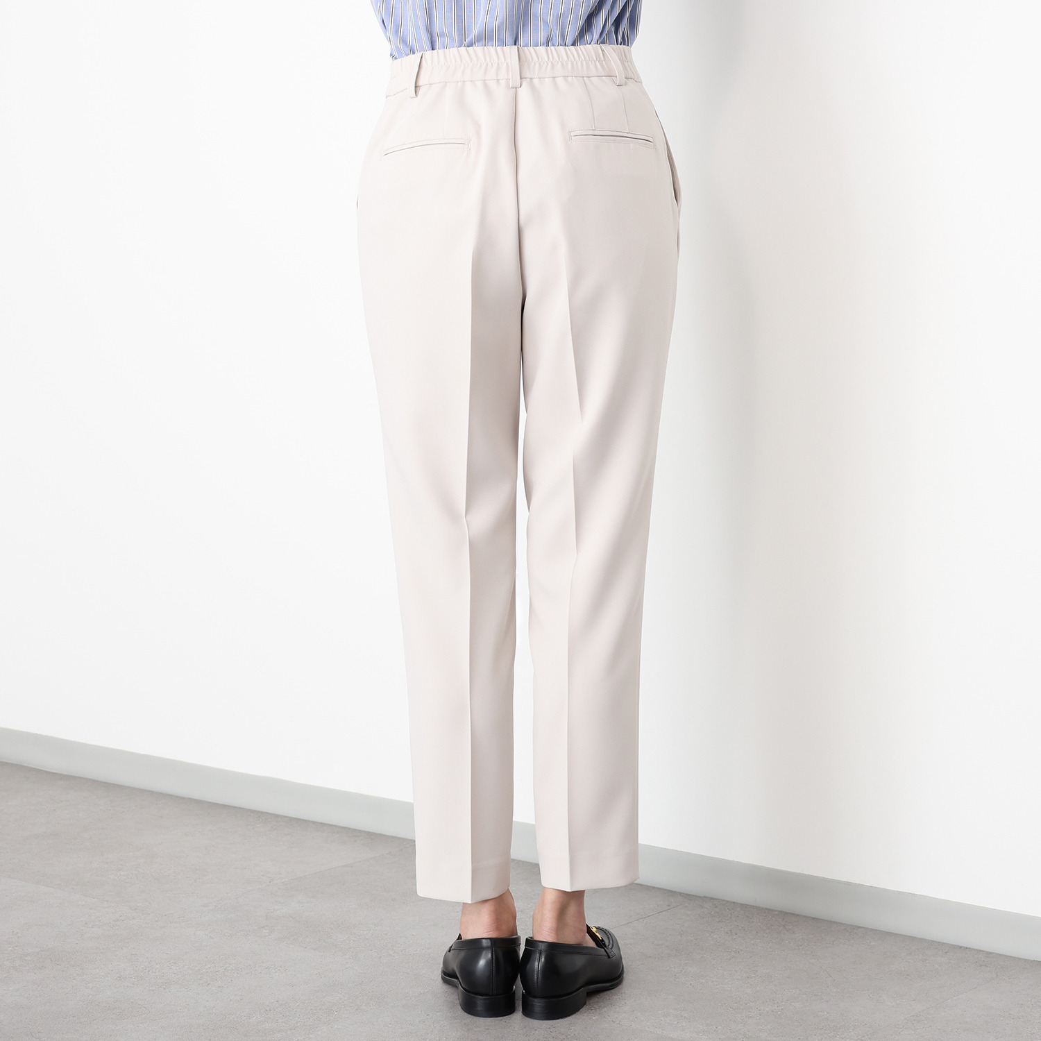 亀　恭子セレクト！ クラッサ 上品マットダブルクロス Ａラインジャケット＆ テーパードパンツ